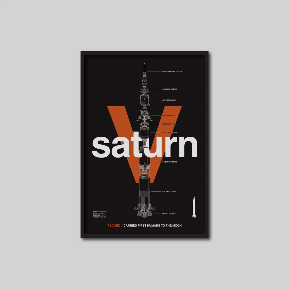 Saturn V (Dark)